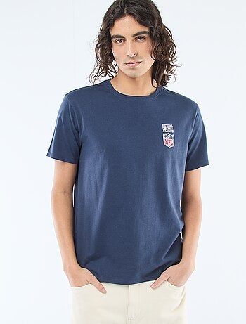 Geborduurd T-shirt 'NFL'