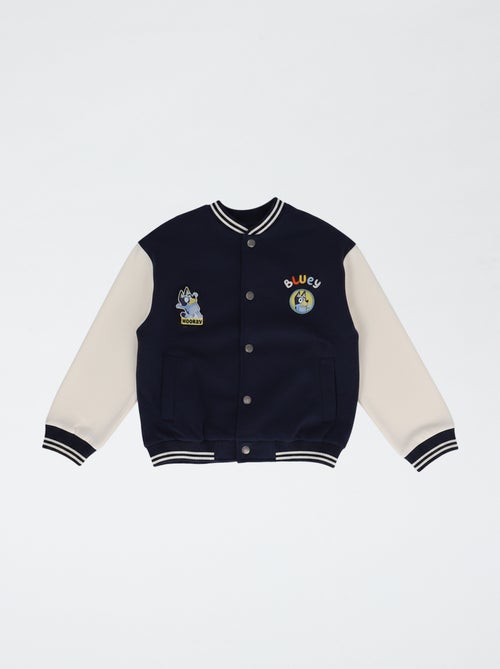 Geborduurde 'Bluey' sweaterjas van katoenmix - Kiabi