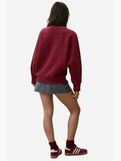 Geborduurde katoenen sweatshirt hiccup - Kiabi