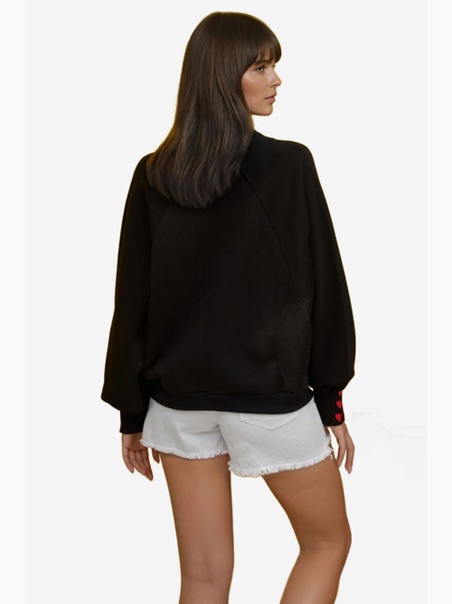 Geborduurde katoenen sweatshirt hiccup - Kiabi