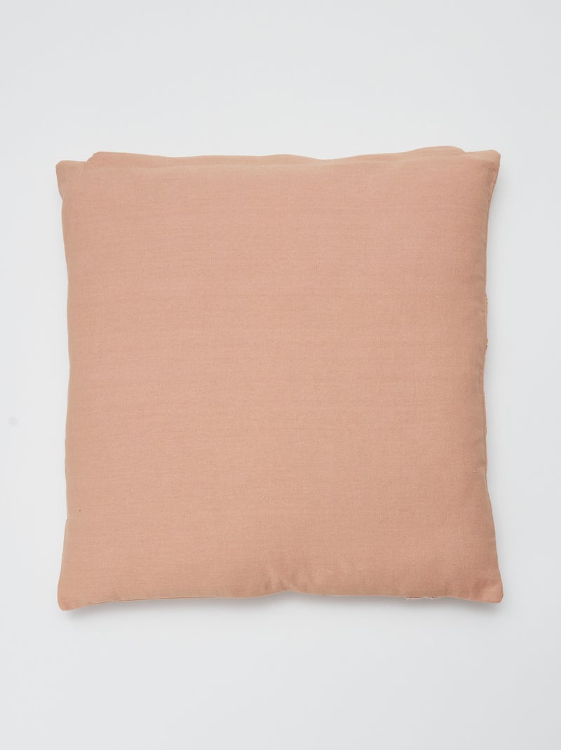 Geborduurde kussenhoes - Kiabi Home BIEGE - Kiabi