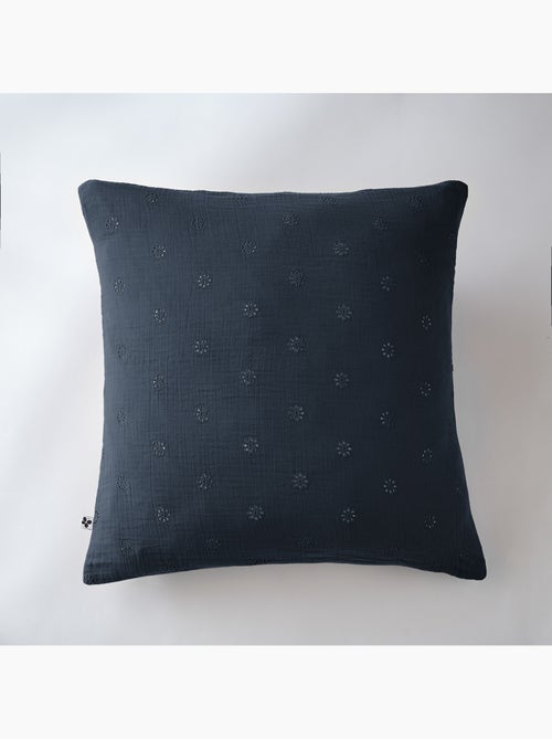 Geborduurde kussensloop – katoengaas – gaïa boho - Kiabi