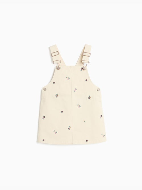 Geborduurde overstregenrok met bloemen, mo fashion - Kiabi