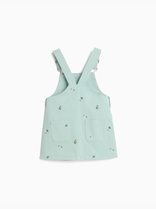Geborduurde overstregenrok met bloemen, mo fashion - Kiabi