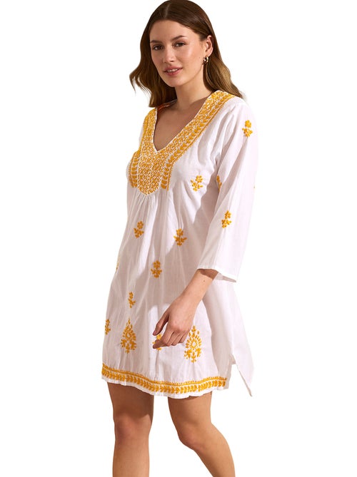 Geborduurde strandtuniek complementos - Kiabi Geborduurde strandtuniek complementos - Kiabi
