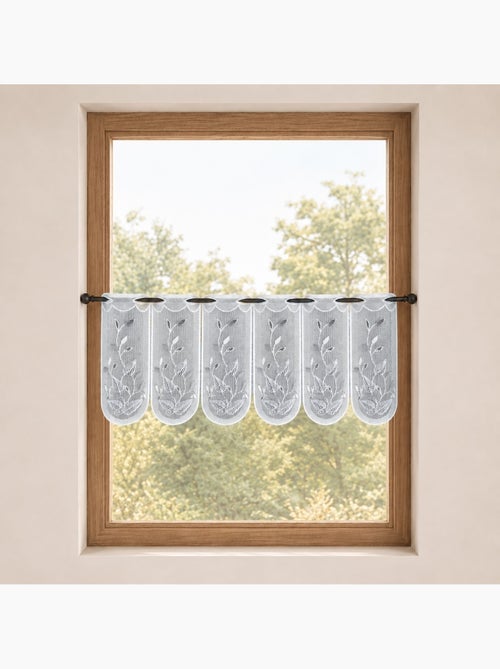 Geborduurde windscherm met bladmotieven - Kiabi Geborduurde windscherm met bladmotieven - Kiabi