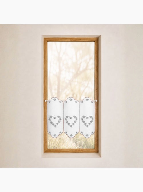 Geborduurde windscherm met hartjesmotieven - Kiabi Geborduurde windscherm met hartjesmotieven - Kiabi
