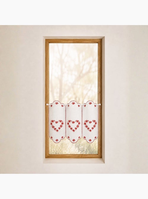 Geborduurde windscherm met hartjesmotieven - Kiabi Geborduurde windscherm met hartjesmotieven - Kiabi