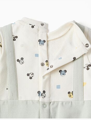 Geborsteld boxpak met lange mouwen met mickey