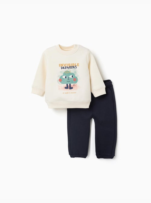 Geborsteld joggingpak met Dreamers print - Kiabi