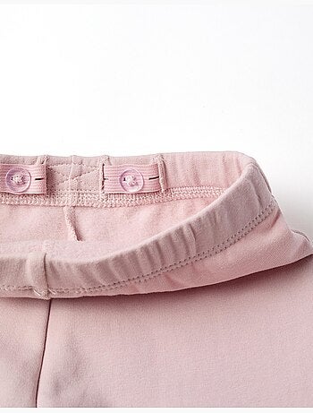 Geborsteld joggingpak met harten- en stippenprint