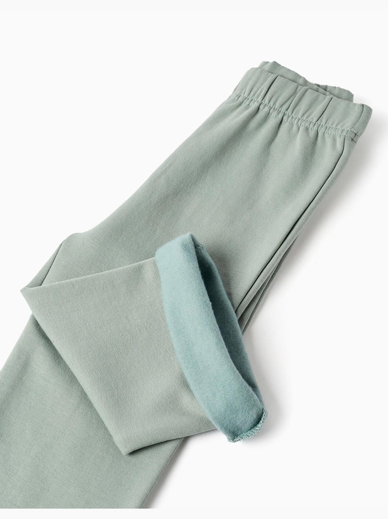 Geborsteld joggingpak met huisprint Wit - Kiabi
