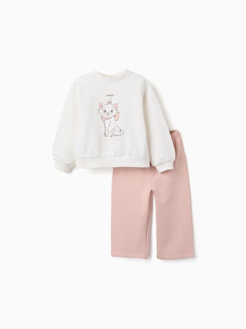 Geborsteld joggingpak met Marie print - Kiabi