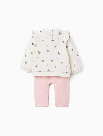 Geborsteld joggingpak met minnie motief