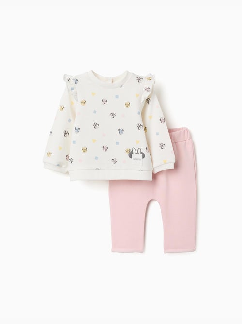 Geborsteld joggingpak met Minnie motief - Kiabi
