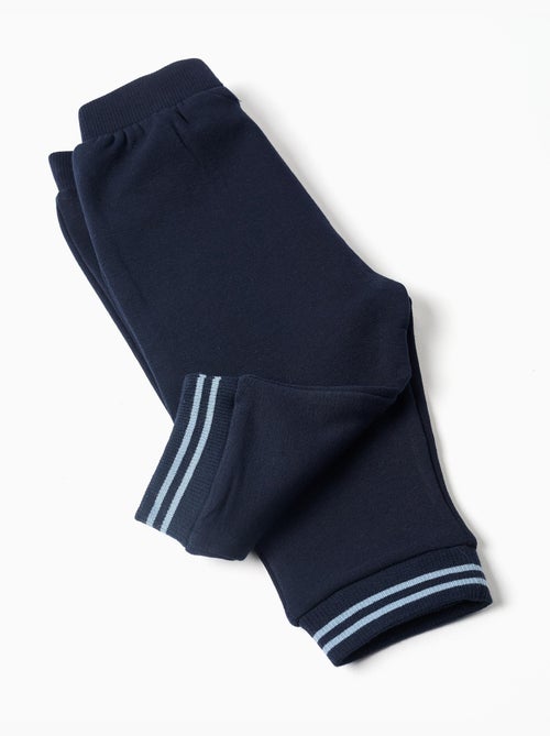 Geborsteld joggingpak met strepen - Kiabi