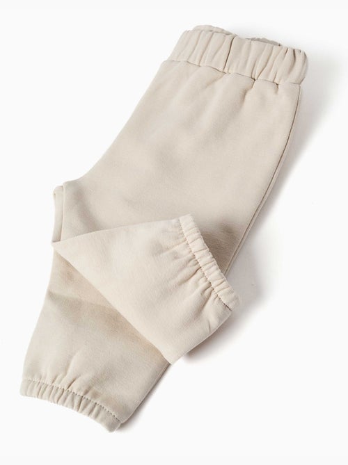 Geborsteld sweatshirt en broekenset - Kiabi