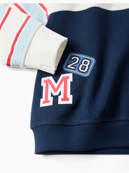 Geborsteld sweatshirt met mickey prints - Kiabi