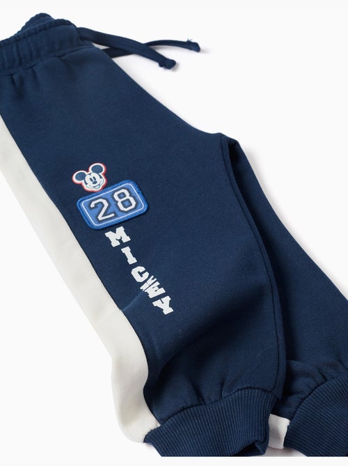 Geborstelde joggers met mickey print - Kiabi