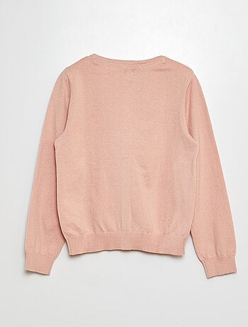 Gebreid effen vestje