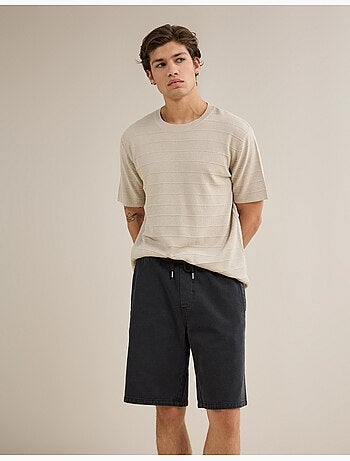 Gebreid t-shirt, mo fashion