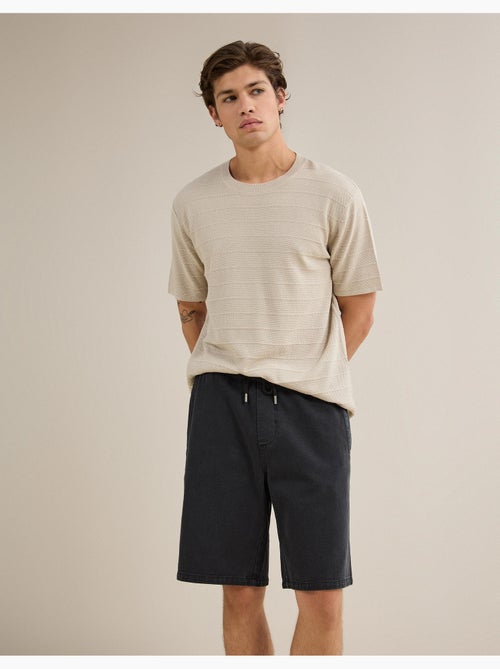 Gebreid t-shirt, mo fashion - Kiabi