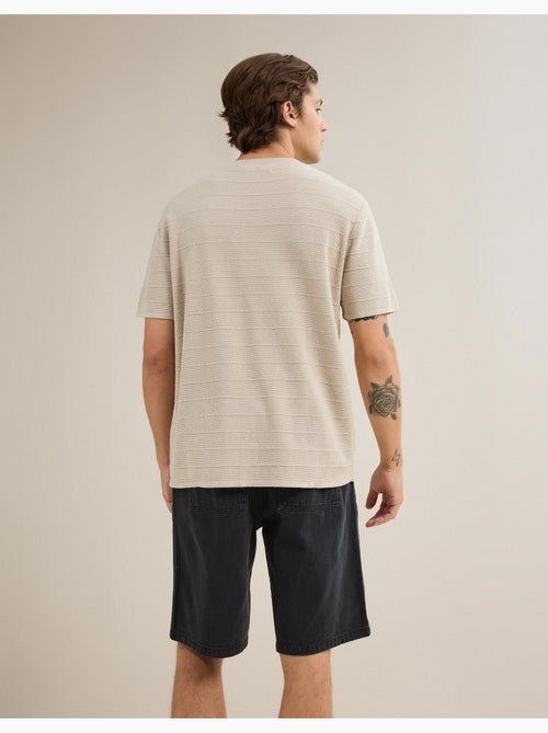 Gebreid t-shirt, mo fashion - Kiabi