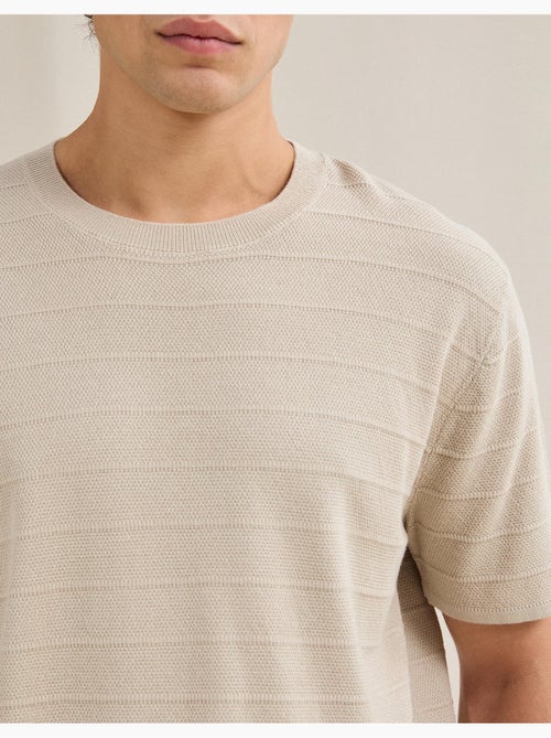 Gebreid t-shirt, mo fashion - Kiabi