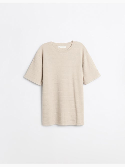Gebreid t-shirt, mo fashion - Kiabi