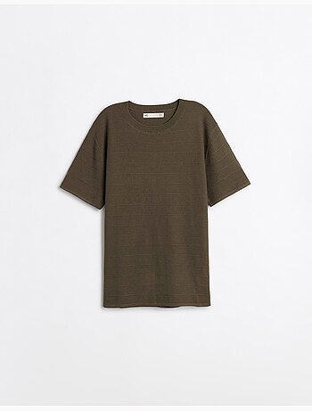 Gebreid t-shirt, mo fashion