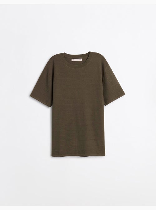Gebreid t-shirt, mo fashion - Kiabi