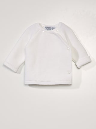 Gebreid vest - La Manufacture de Layette - Made in France