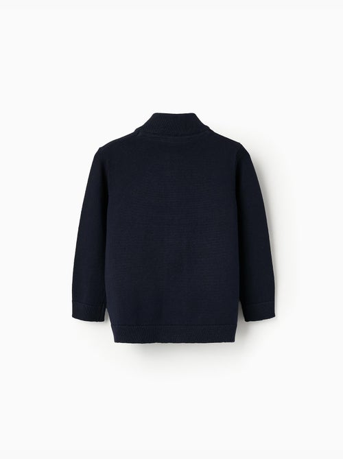 Gebreid vest met ritssluiting - Kiabi Gebreid vest met ritssluiting - Kiabi
