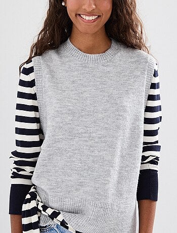Gebreid vest, MO Fashion