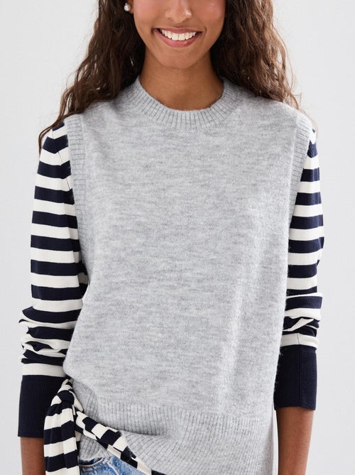 Gebreid vest, MO Fashion - Kiabi Gebreid vest, MO Fashion - Kiabi