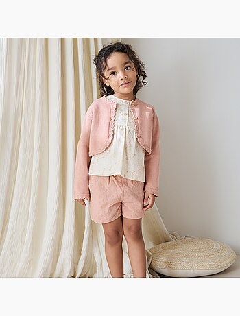 Gebreid vestje voor kinderen, zomerpoëzie