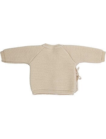 Gebreid vestje voor pasgeborenen