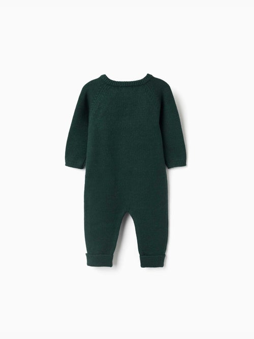 Gebreide babygrow met jacquard - Kiabi Gebreide babygrow met jacquard - Kiabi