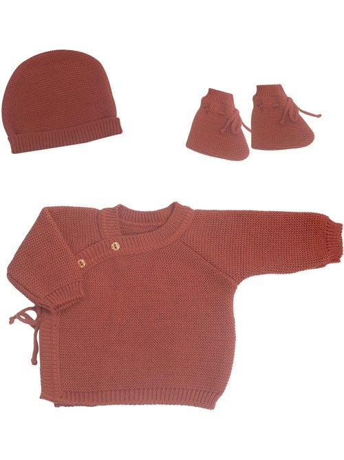 Gebreide babyset voor pasgeborenen - Kiabi