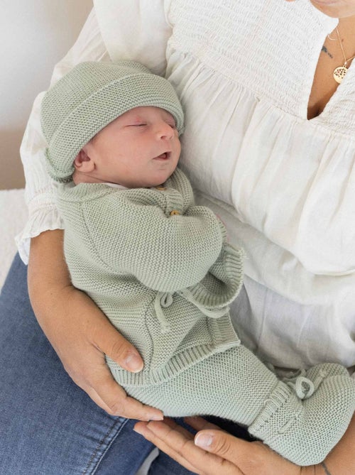 Gebreide babytop - Kiabi