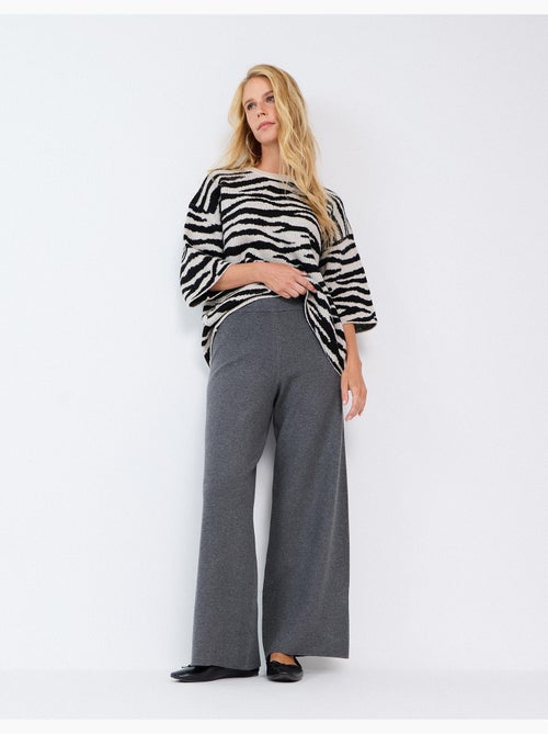 Gebreide broek, mo fashion - Kiabi Gebreide broek, mo fashion - Kiabi