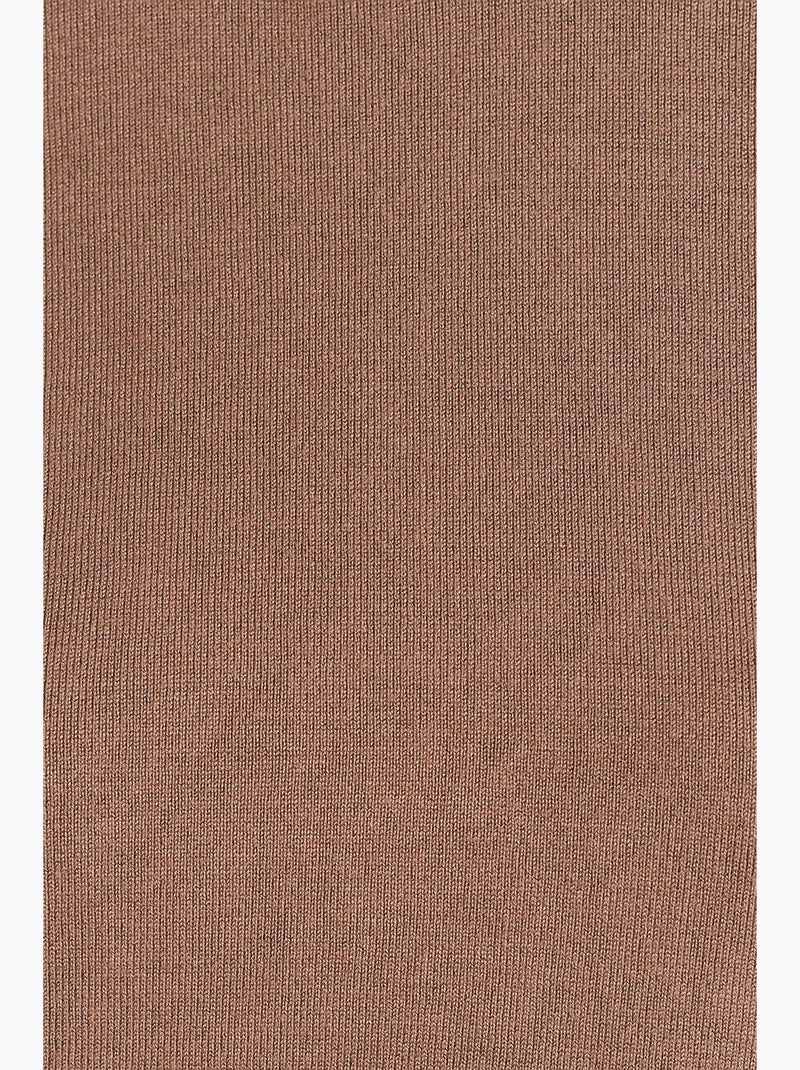 Gebreide damestrui dilvin Taupe - Kiabi