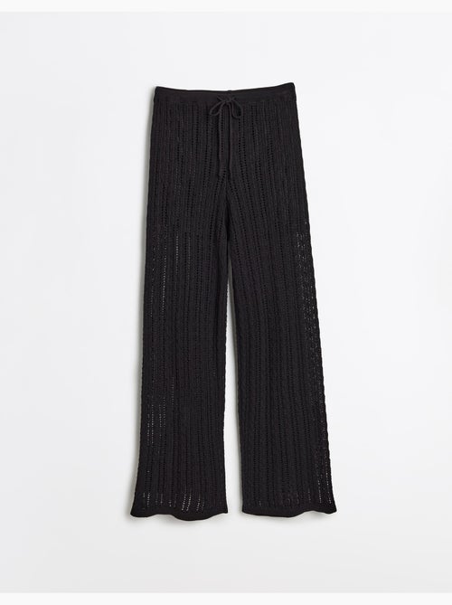 Gebreide gebreide broek, MO Fashion - Kiabi Gebreide gebreide broek, MO Fashion - Kiabi