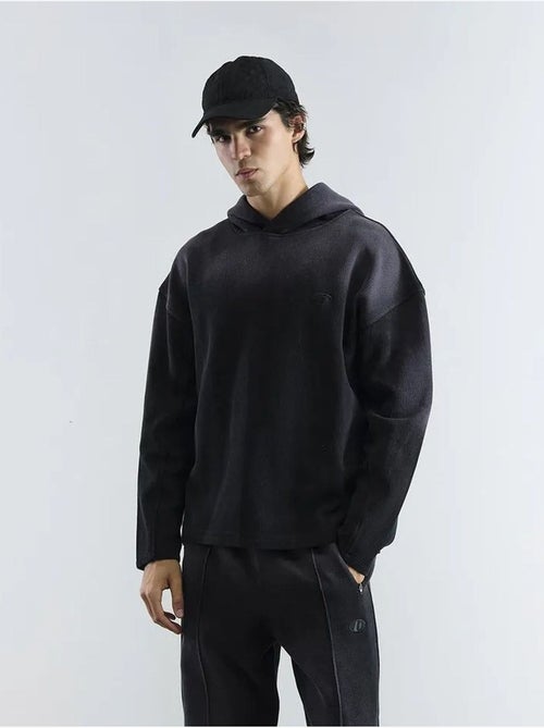 Gebreide hoodie-sweatshirt giesto - Kiabi Gebreide hoodie-sweatshirt giesto - Kiabi