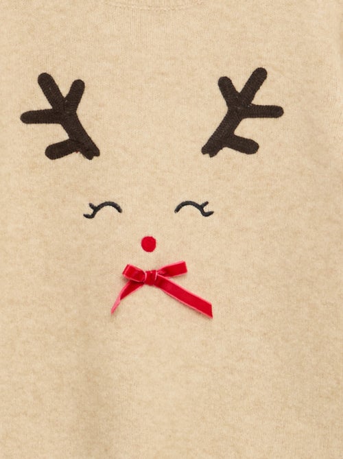 Gebreide kersttrui - Kiabi