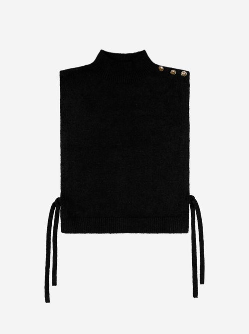 Gebreide plastron met colkraag - Kiabi Gebreide plastron met colkraag - Kiabi