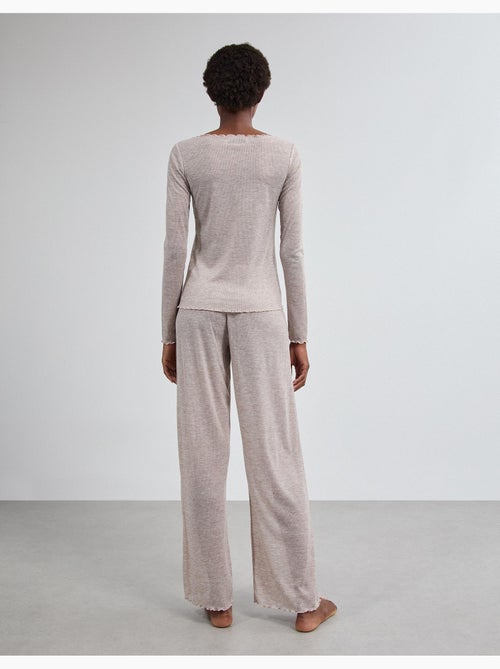 Gebreide pyjama's, mo fashion - Kiabi Gebreide pyjama's, mo fashion - Kiabi