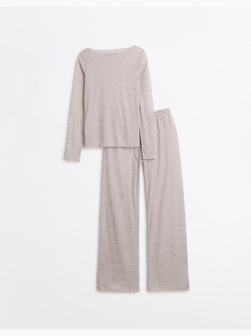 Gebreide pyjama's, mo fashion - Kiabi Gebreide pyjama's, mo fashion - Kiabi