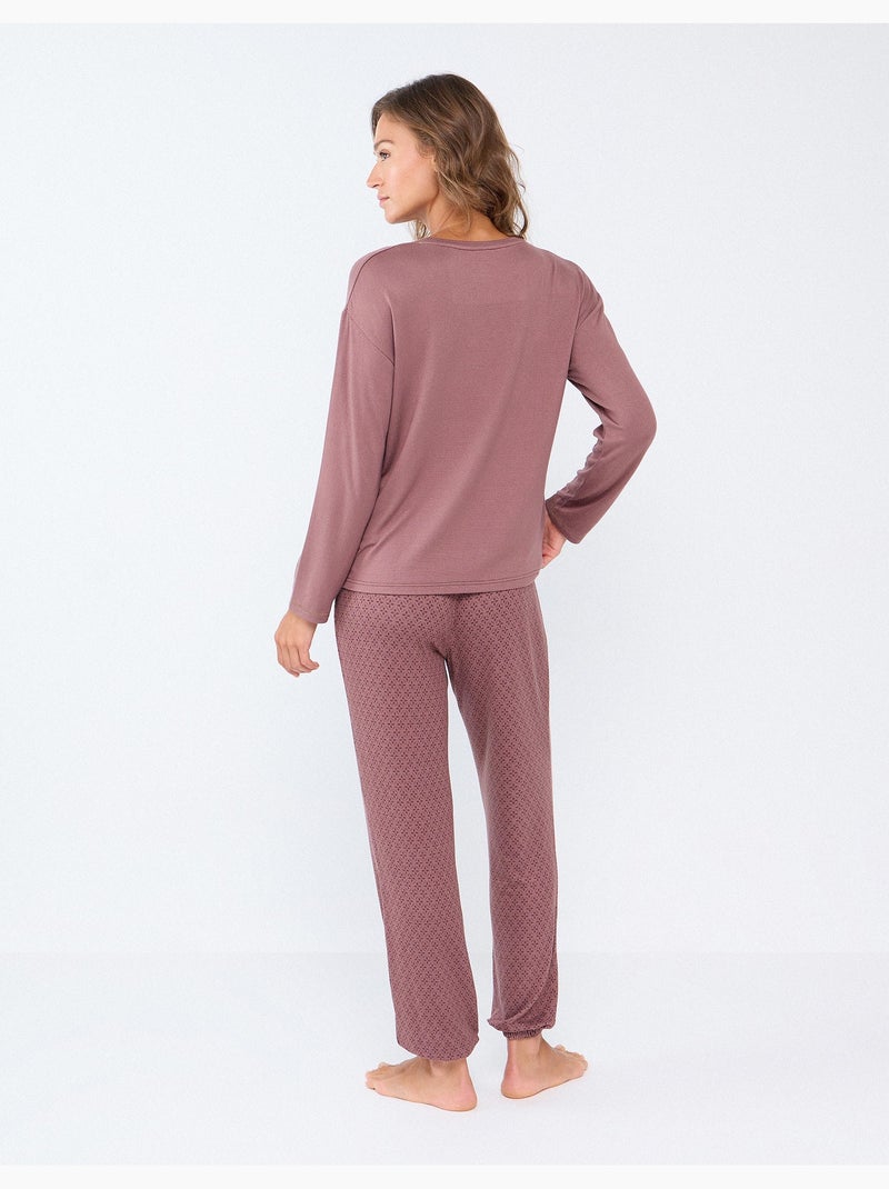 Gebreide pyjama's, mo fashion Roze - Kiabi