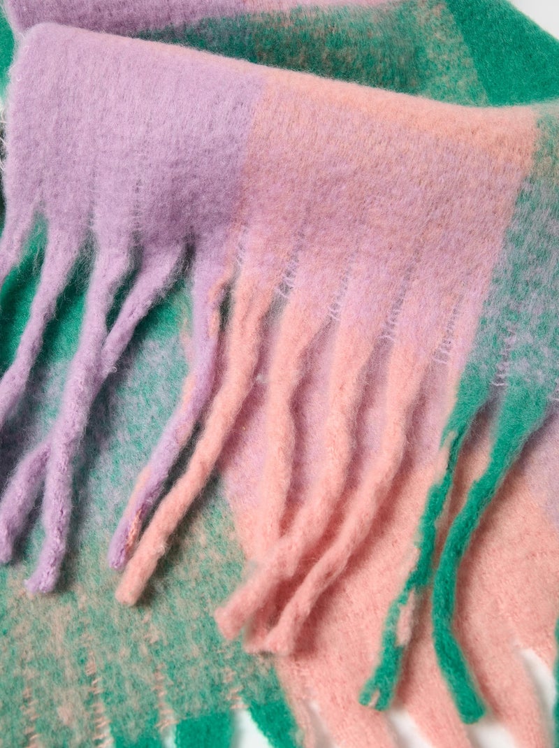 Gebreide sjaal, MO Fashion Roze - Kiabi